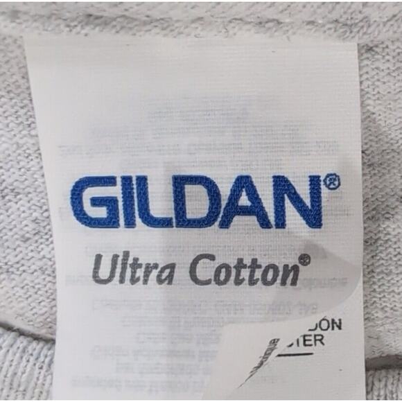 US American Legion Dept of CA T-Shirt Men's Size L Gray Gildan Ultra Cotton - Picture 5 of 10